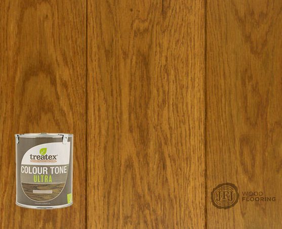 Treatex Hardwax Oil Ultra Colour Tone - Medium Oak 182D 500ml For Floors, Furniture & Woodwork