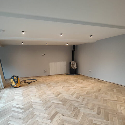 ‘Reverie’ 90mm x 18/4mm Untreated Herringbone Engineered Oak, image 5 of 6