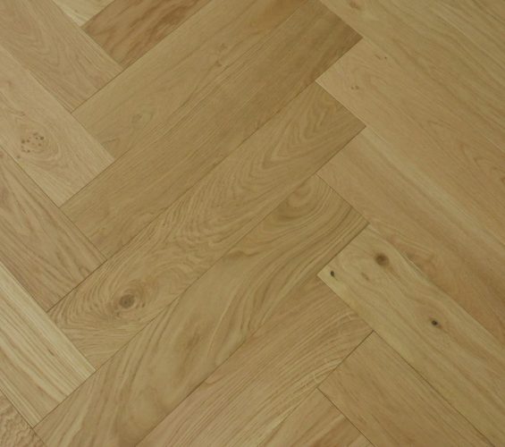 Brushed and UV Oiled Herringbone Engineered Oak Flooring 'Elysian'
