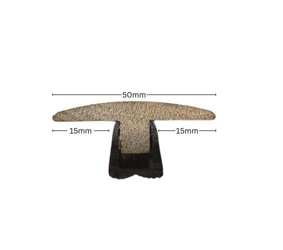 18-22mm Solid Oak T-Bar Threshold (1m)